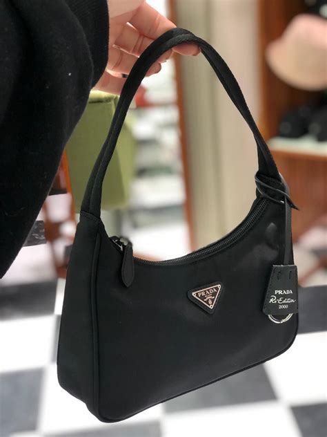 prada mini shopper bag|prada small nylon camera bag.